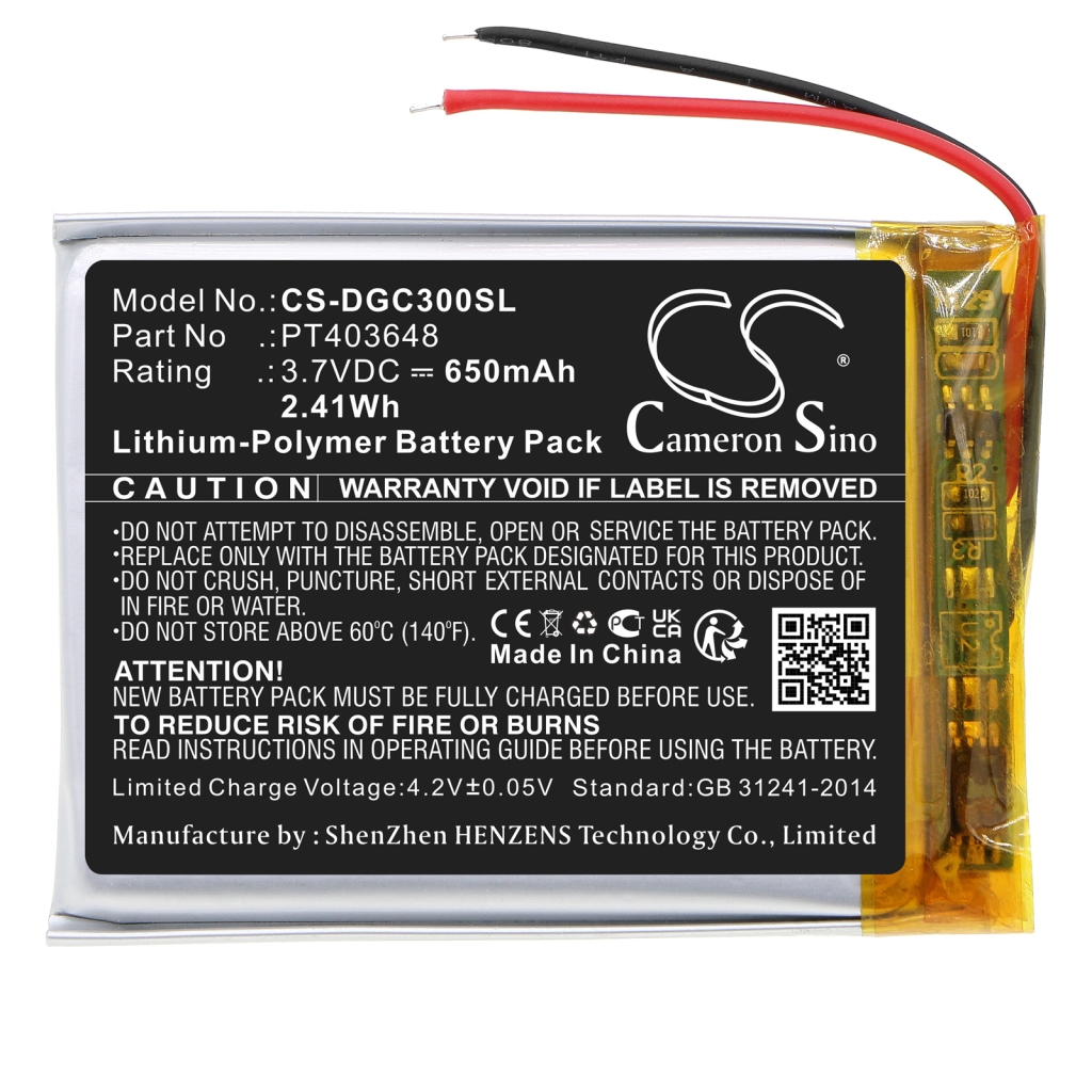 Batéria do bezdrôtovej náhlavnej súpravy Denon CS-DGC300SL