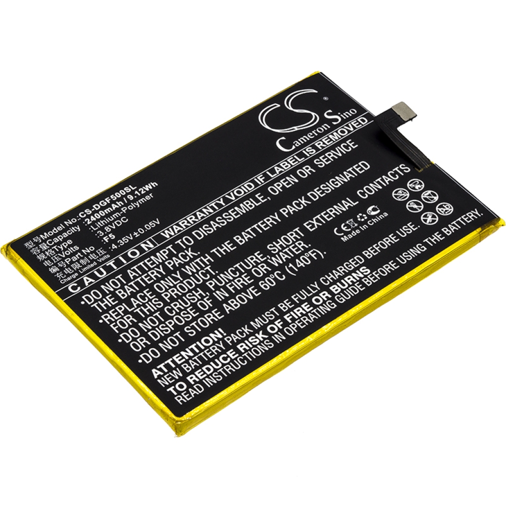 Batérie pre mobilné telefóny Doogee CS-DGF500SL