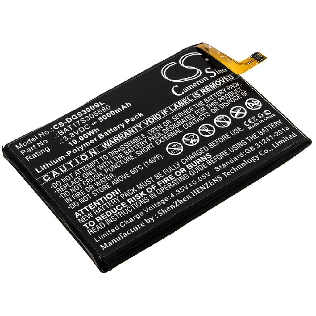 Batérie pre mobilné telefóny Doogee CS-DGS300SL