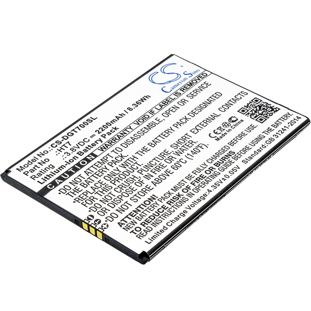 Batérie pre mobilné telefóny Doogee CS-DGT700SL