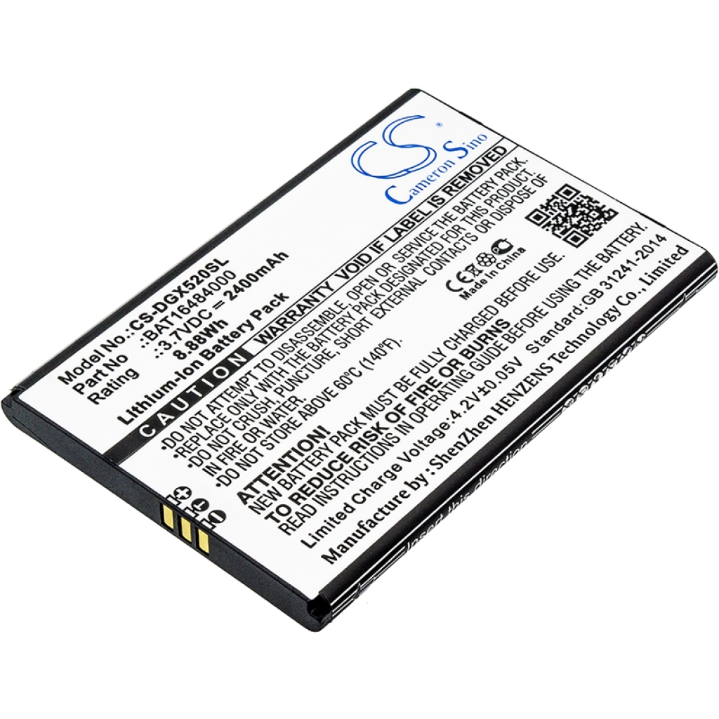 Batérie pre mobilné telefóny Doogee CS-DGX520SL