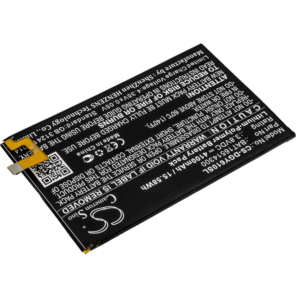 Batérie pre mobilné telefóny Doogee CS-DGY610SL