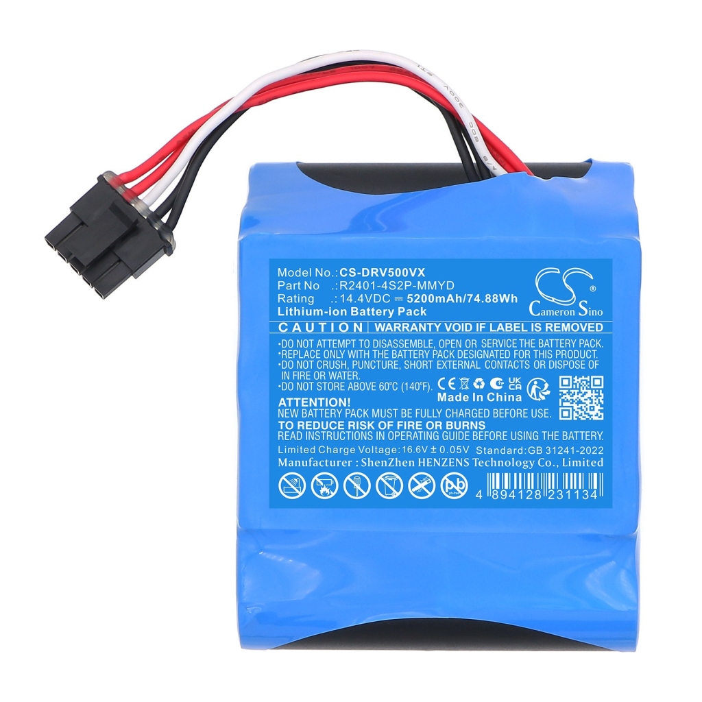 Batéria kompatibilné s Mova CS-DRV500VX