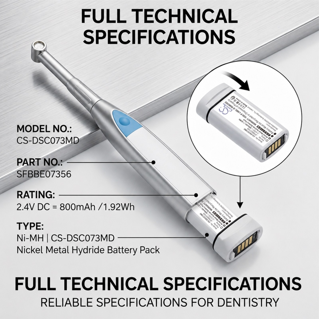 Batéria kompatibilné s Dentsply CS-DSC073MD