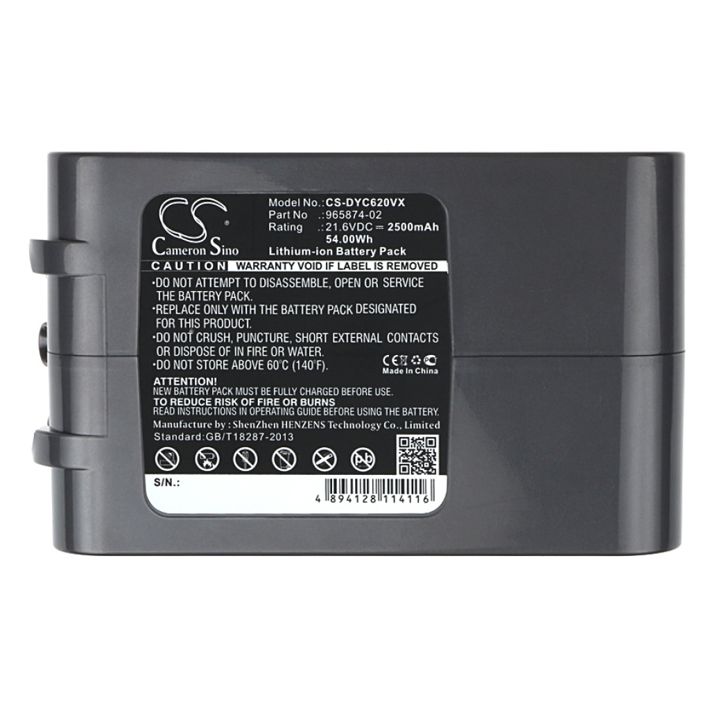 Vacuum Battery Dyson V6 Cord-free