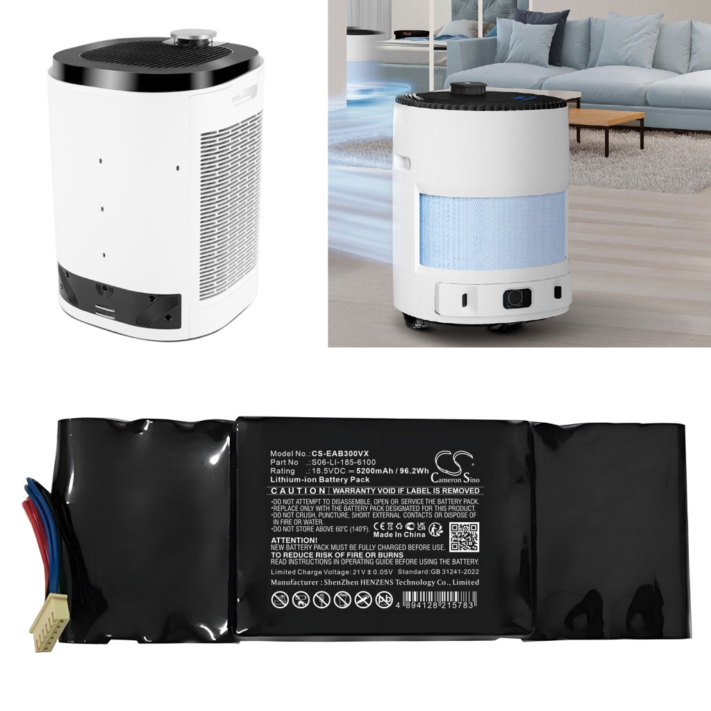 Batérie do vysávača Ecovacs CS-EAB300VX