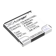 CS-EAV170SL<br />Batérie pre   nahrádza batériu AK-V170