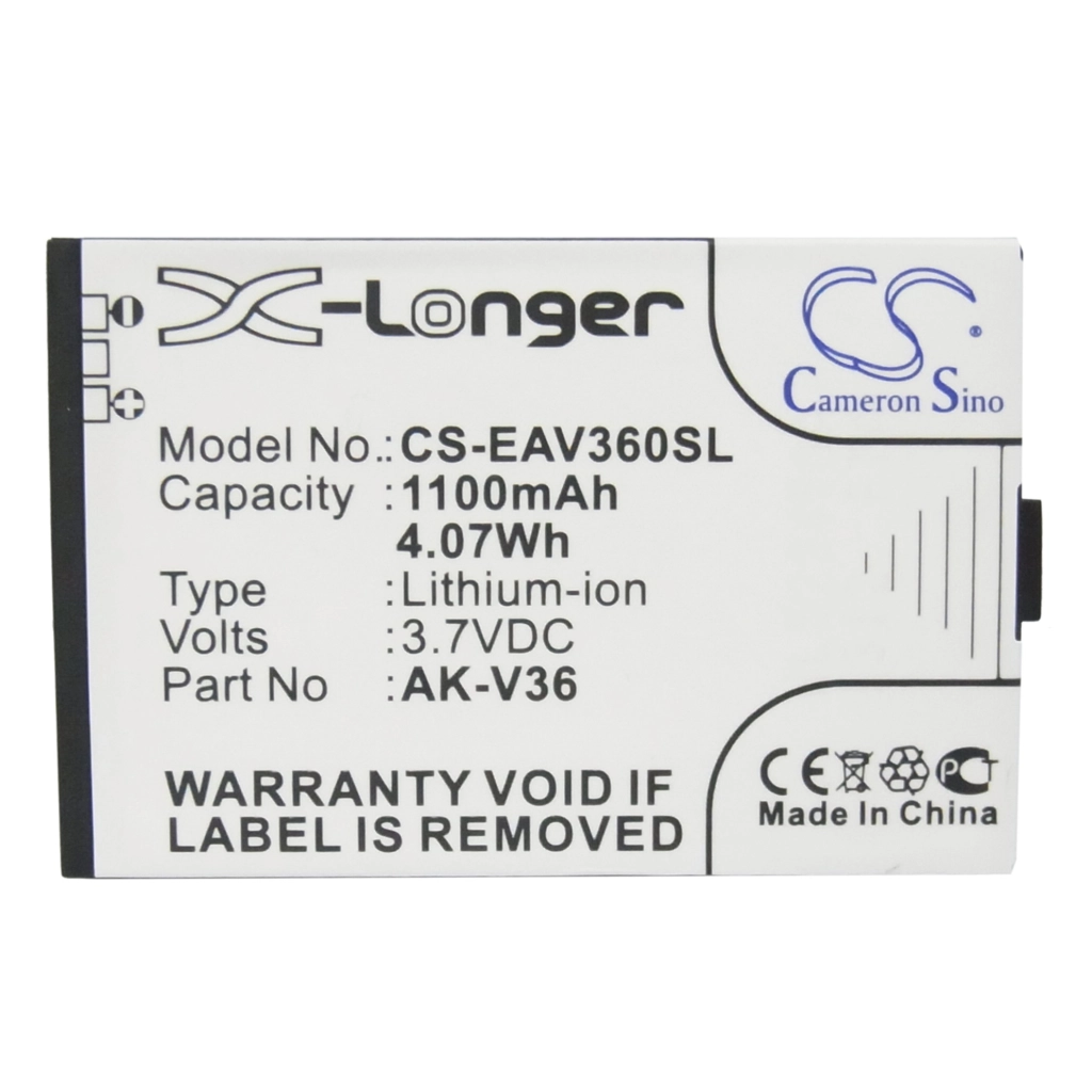 Battery Replaces AK-V35