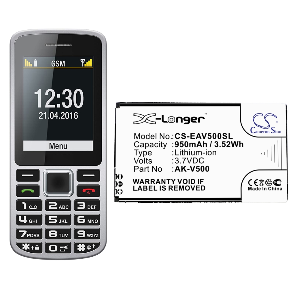 Batérie pre mobilné telefóny Emporia CS-EAV500SL