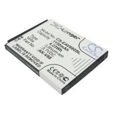 Compatible battery replacement for Emporia AK-V88,AK-V88(V1.0)