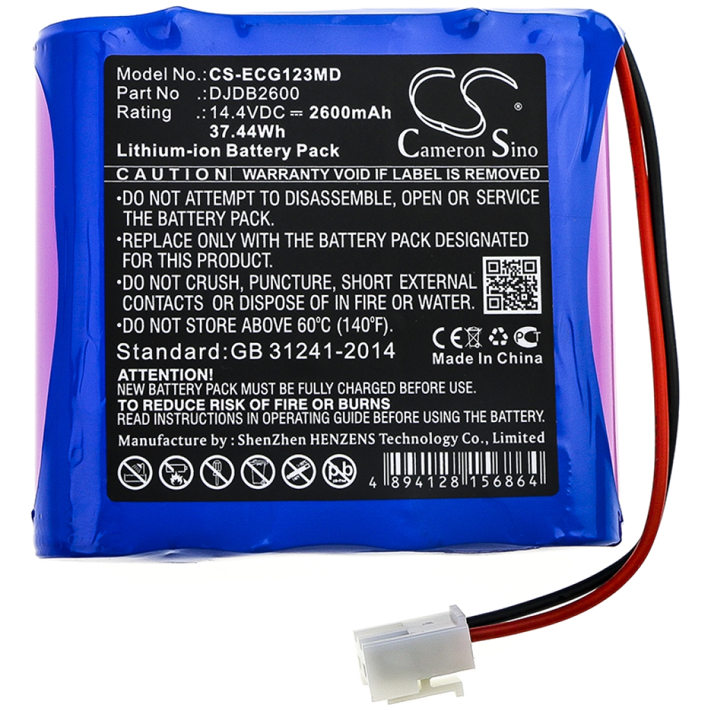 Lekárska batéria Cmics CS-ECG123MD