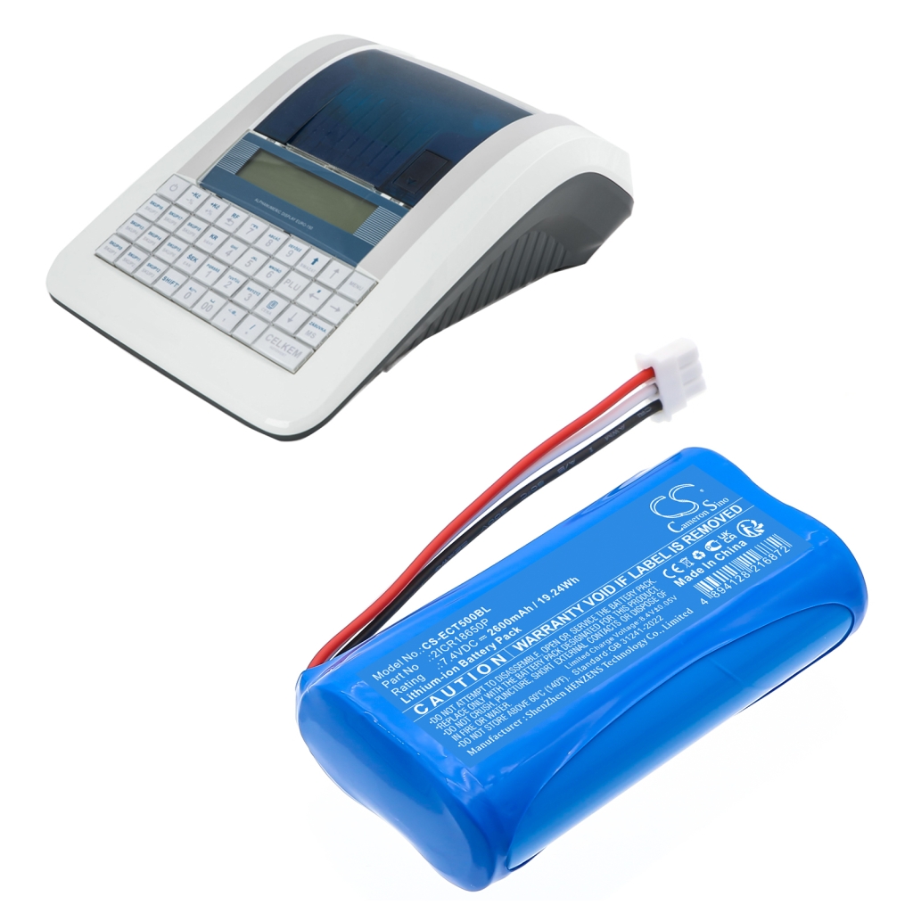 Battery Replaces 2ICR18650P