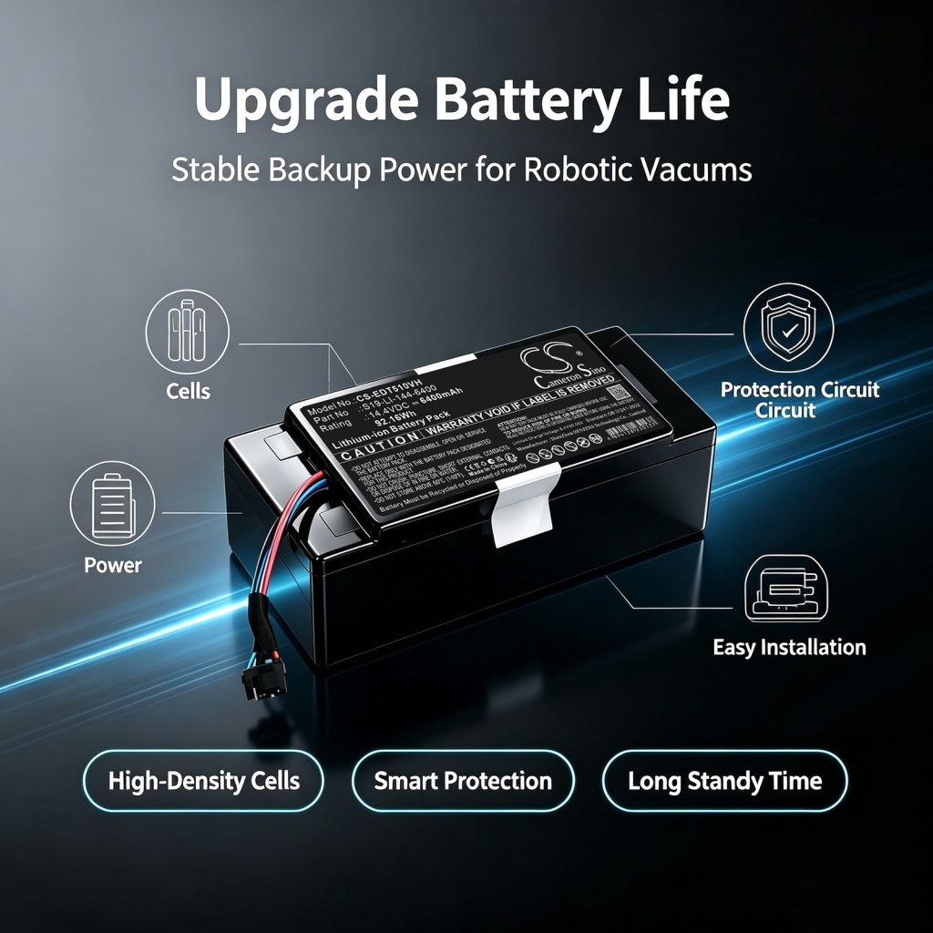 Baterie kompatibilní s Ecovacs Yeedi CS-EDT510VH