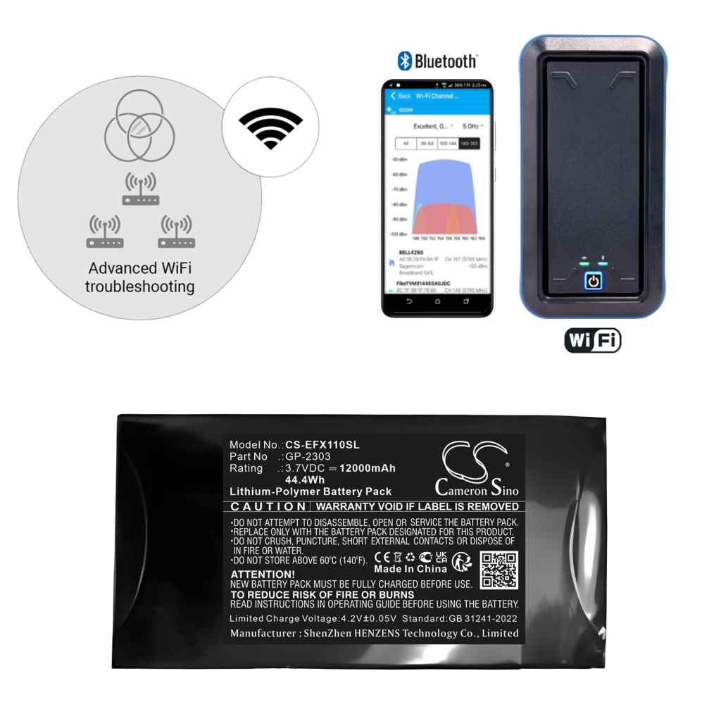 Batéria pre elektrické náradie Exfo CS-EFX110SL