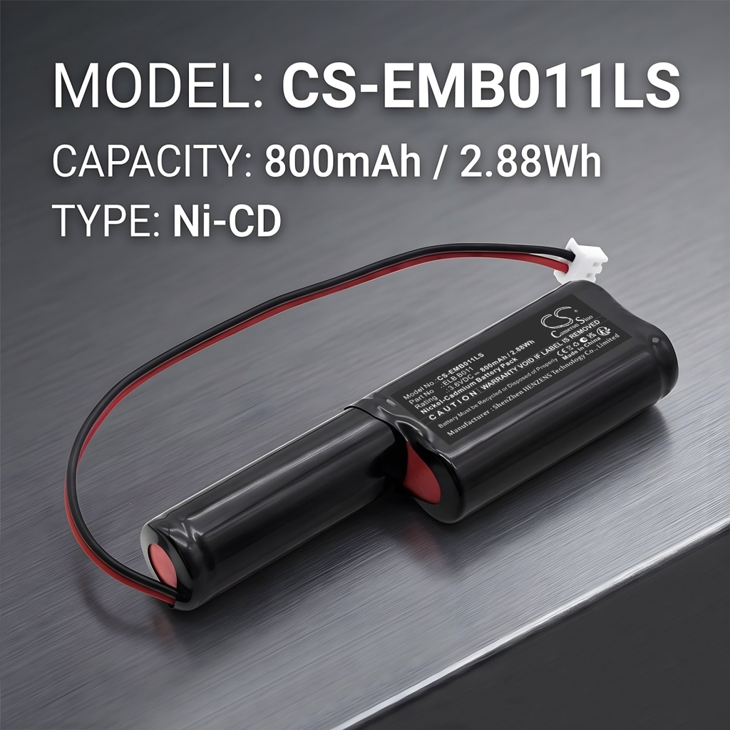 Baterie kompatibilní s Lithonia BBAT0116A BBAT0116A CS-EMB011LS