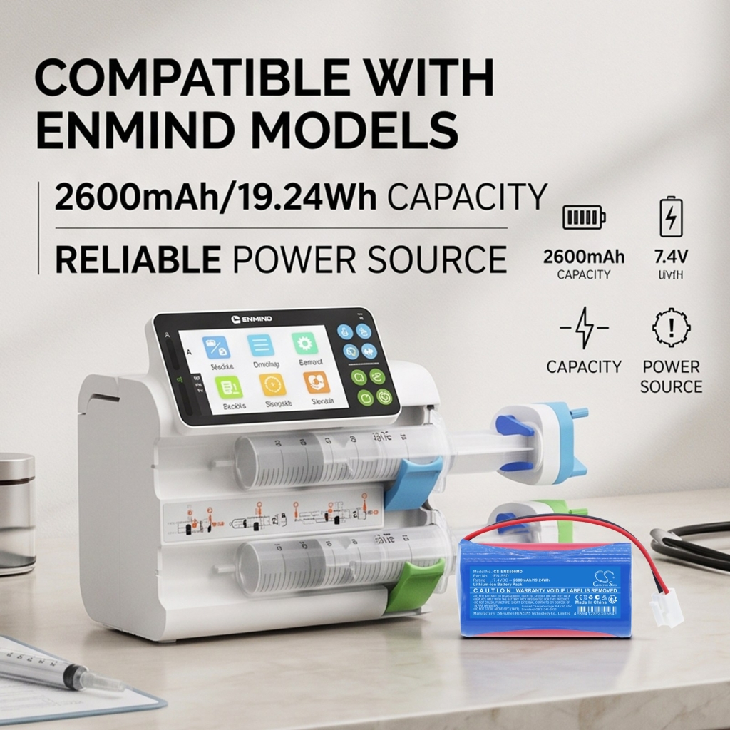 Baterie kompatibilní s ENMIND EN-S5D EN-S5D CS-ENS500MD