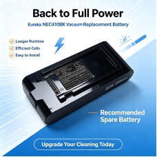 Compatible battery replacement for Eureka NEC410BK