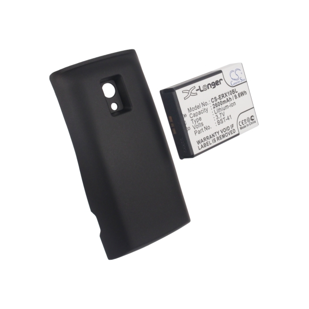 Compatible battery replacement for Sony Ericsson BST-41,SO04