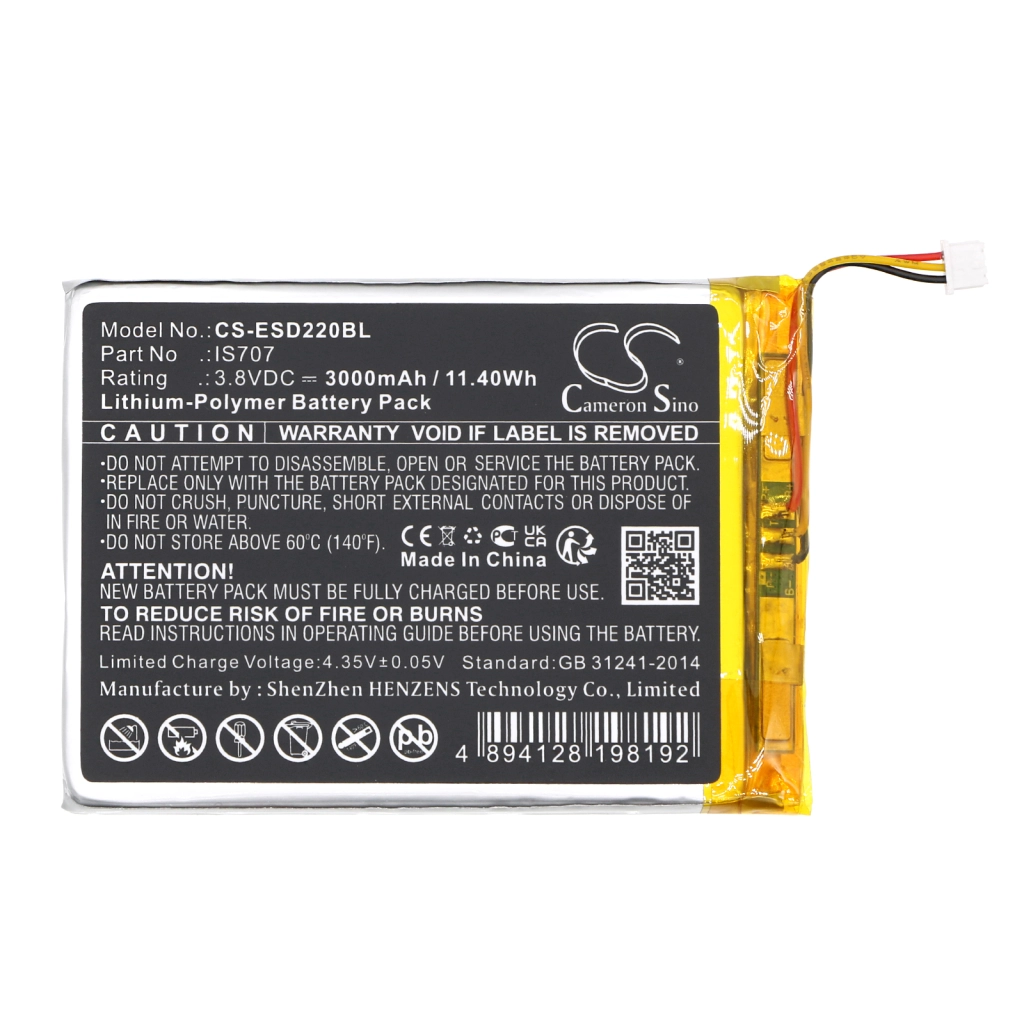 Batéria do platobného terminálu Eservice CS-ESD220BL