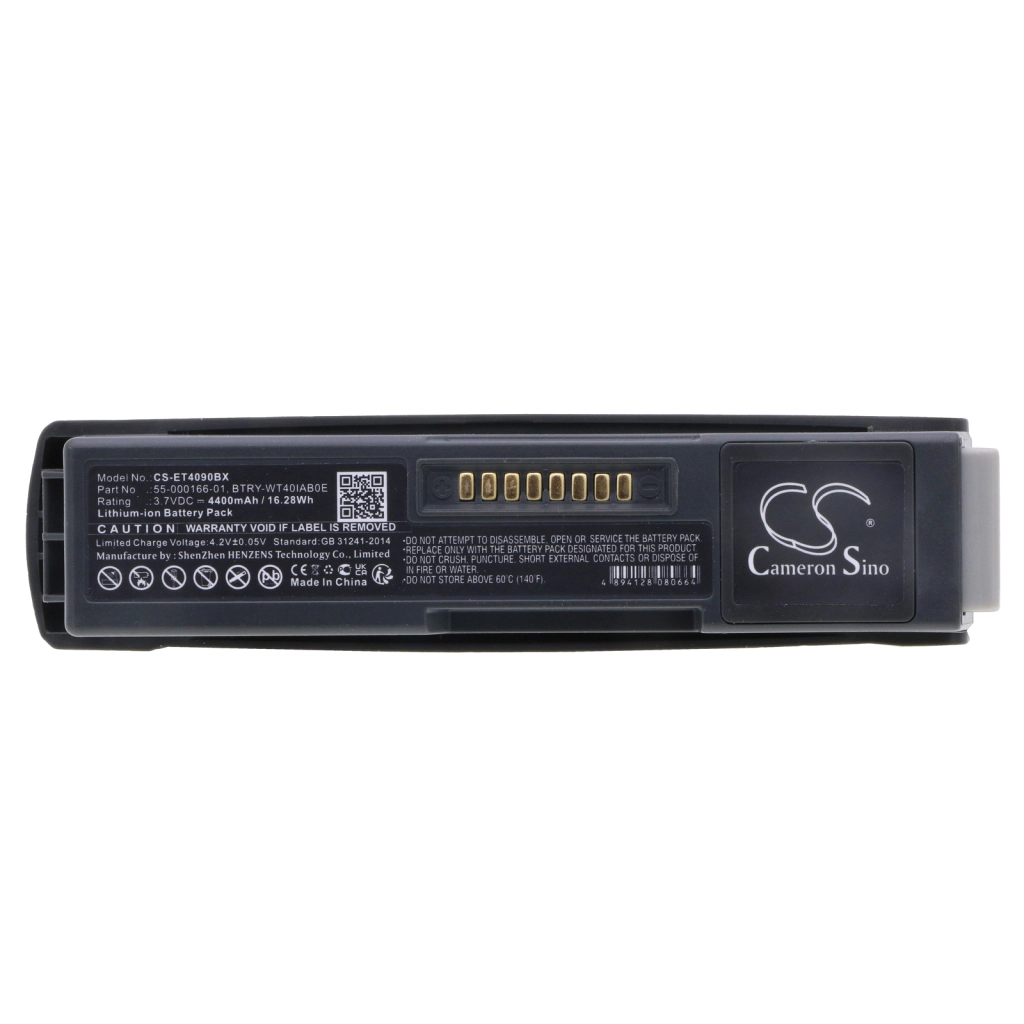 BarCode, Scanner Battery Zebra WT4000