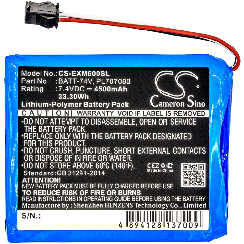 Batéria pre elektrické náradie Extech CS-EXM600SL