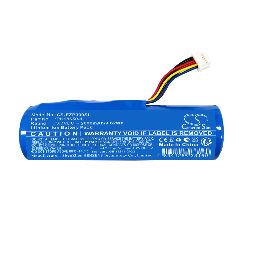 Baterie kompatibilní s Ezviz CS-CP3 CS-CP3 CS-EZP300SL