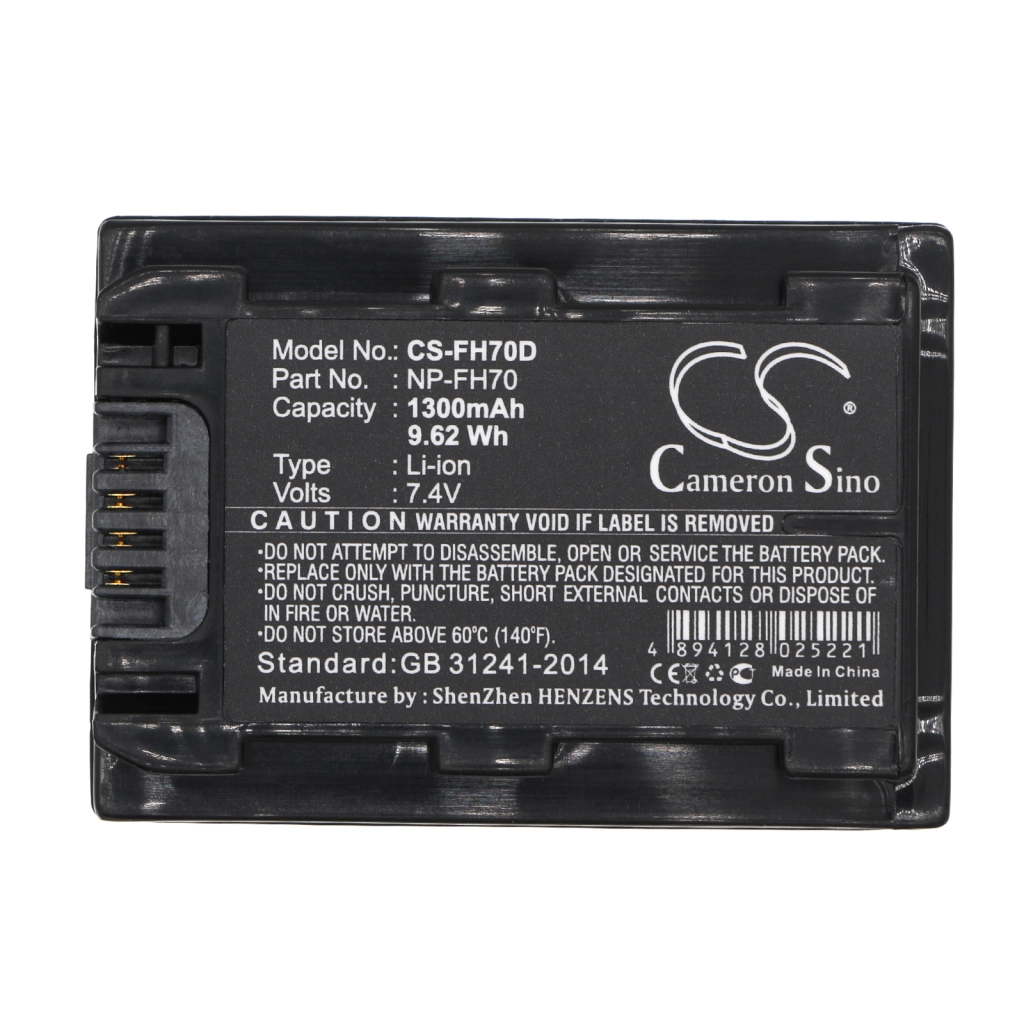 Camera Battery Sony DCR-HC37E