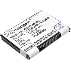 Kompatibilní náhrada baterie za FUJITSU 10600405394,PL400MB,PL400MD,PL500MB,PZX65...