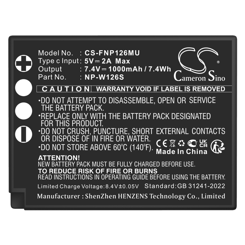Camera Battery FUJIFILM X-T200
