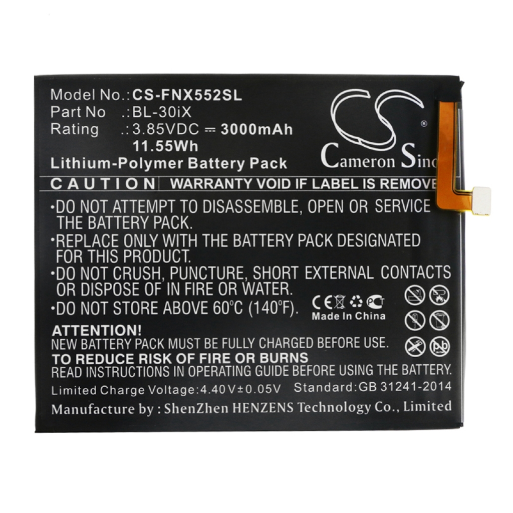 Batérie pre mobilné telefóny Infinix CS-FNX552SL