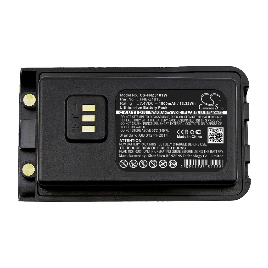 Batéria pre vysielačky Vertex CS-FNZ310TW