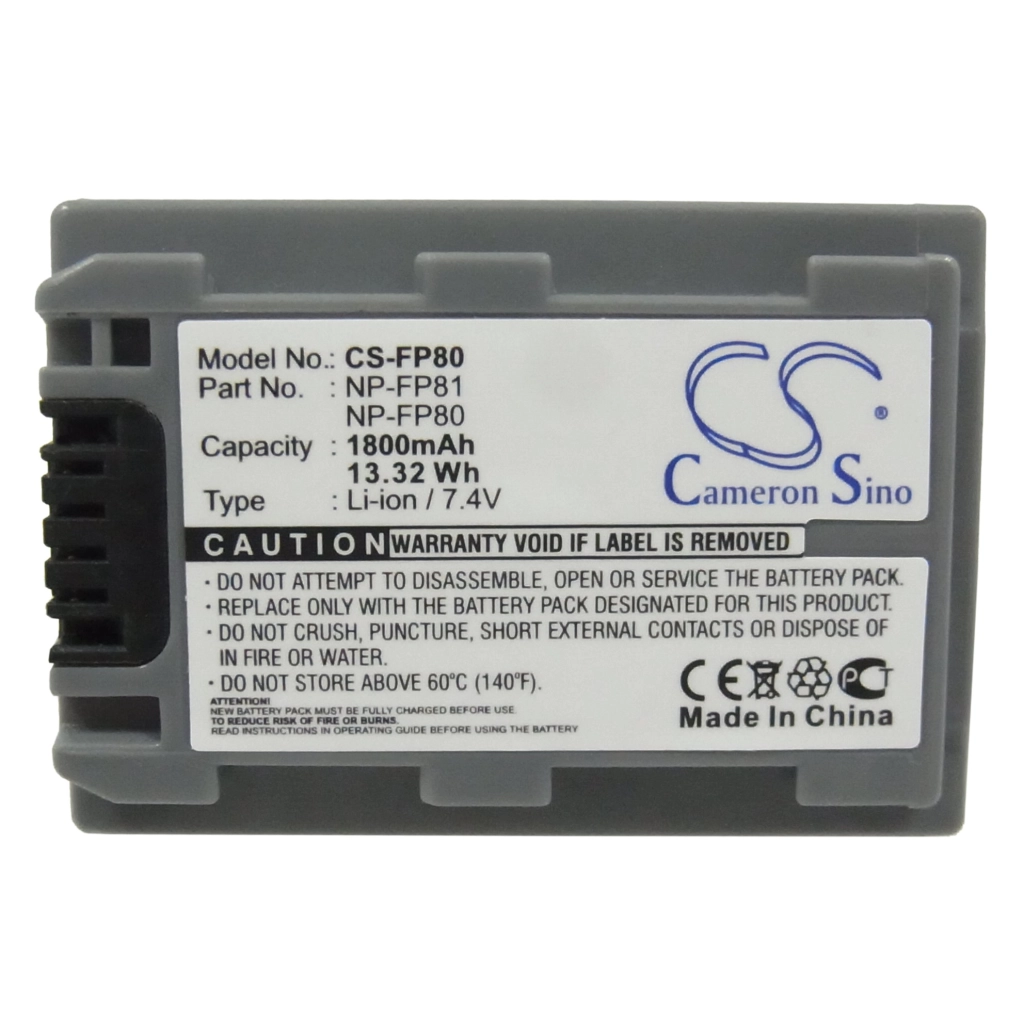 Camera Battery Sony DCR-HC85