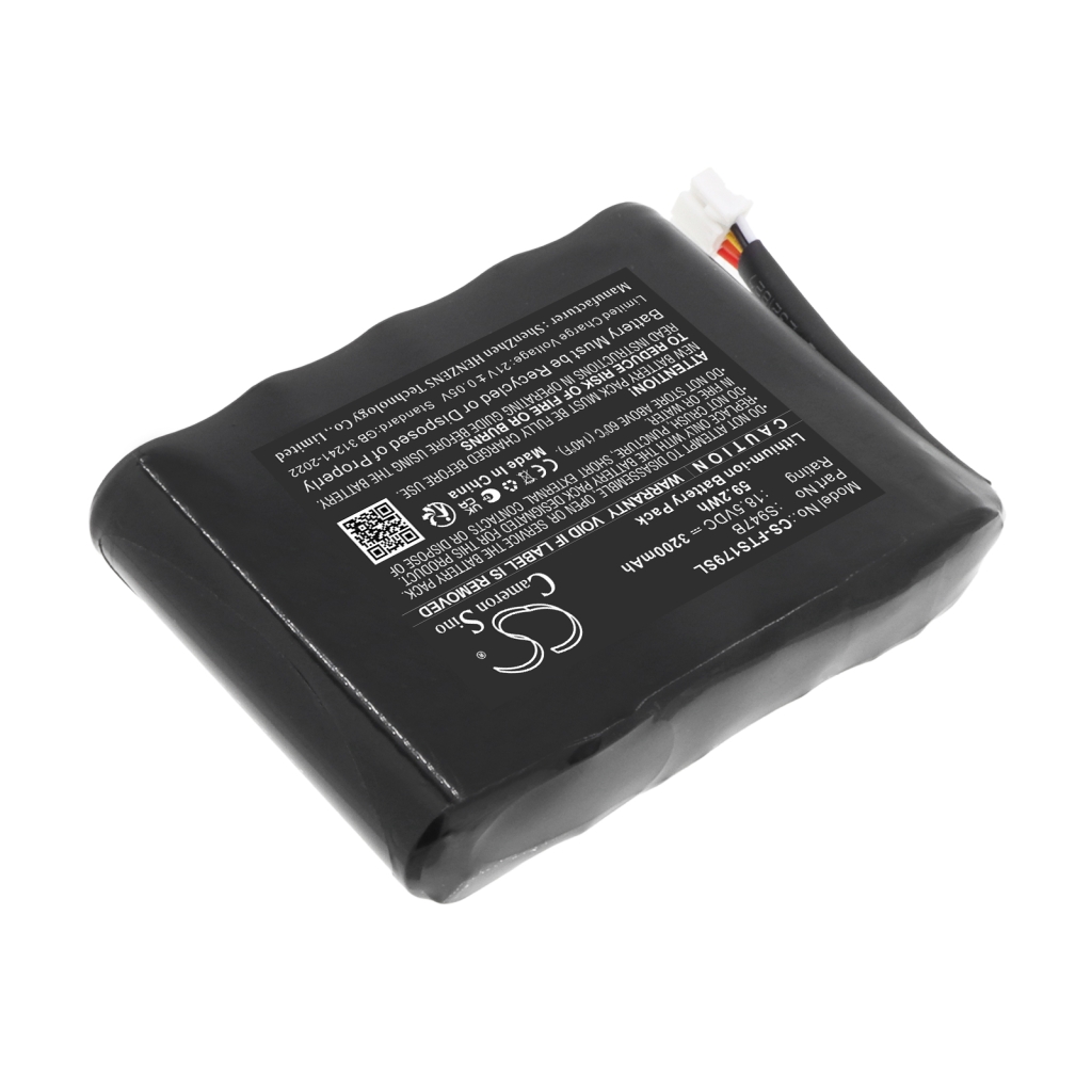 Cameron Sino CS-FTS179SL 18.5V 3200mAh baterie pro FITEL fúzní svářečku – štítek
