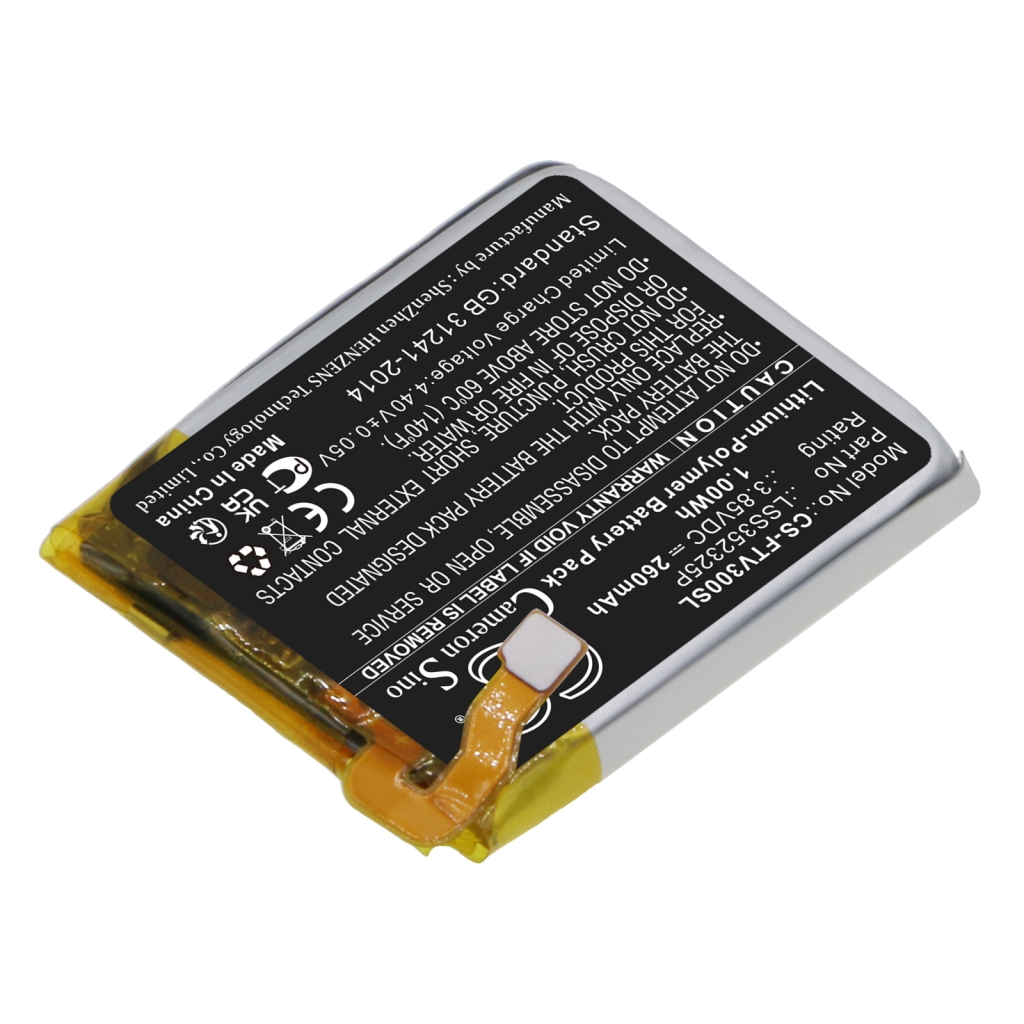 Batérie pre inteligentné hodinky Fitbit CS-FTV300SL