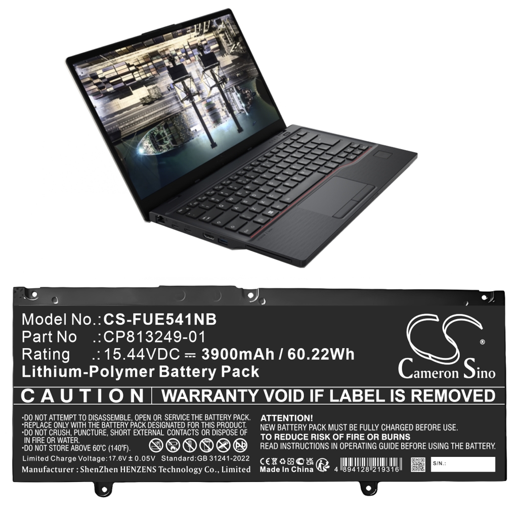Baterie do notebooků Fujitsu CS-FUE541NB