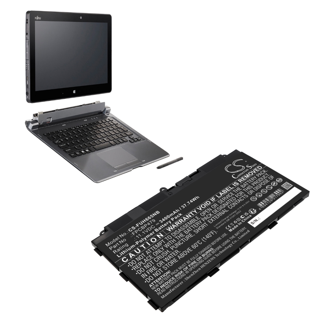 Baterie do notebooků Fujitsu CS-FUH665NB
