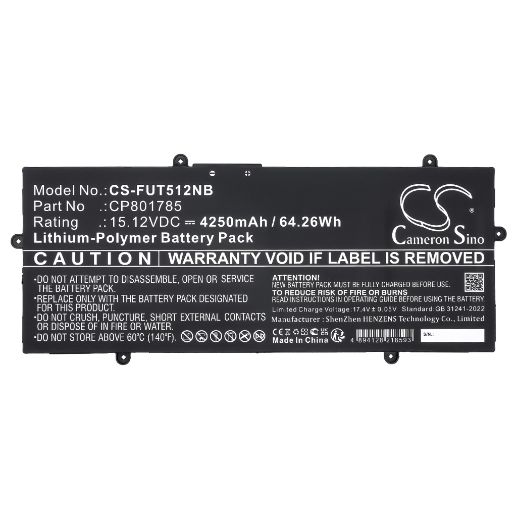 Batéria notebooku Fujitsu CS-FUT512NB