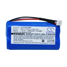 Kompatibilní náhrada baterie za Fresenius 110320-O,179033,179033-R0,179033-R2,88888749...