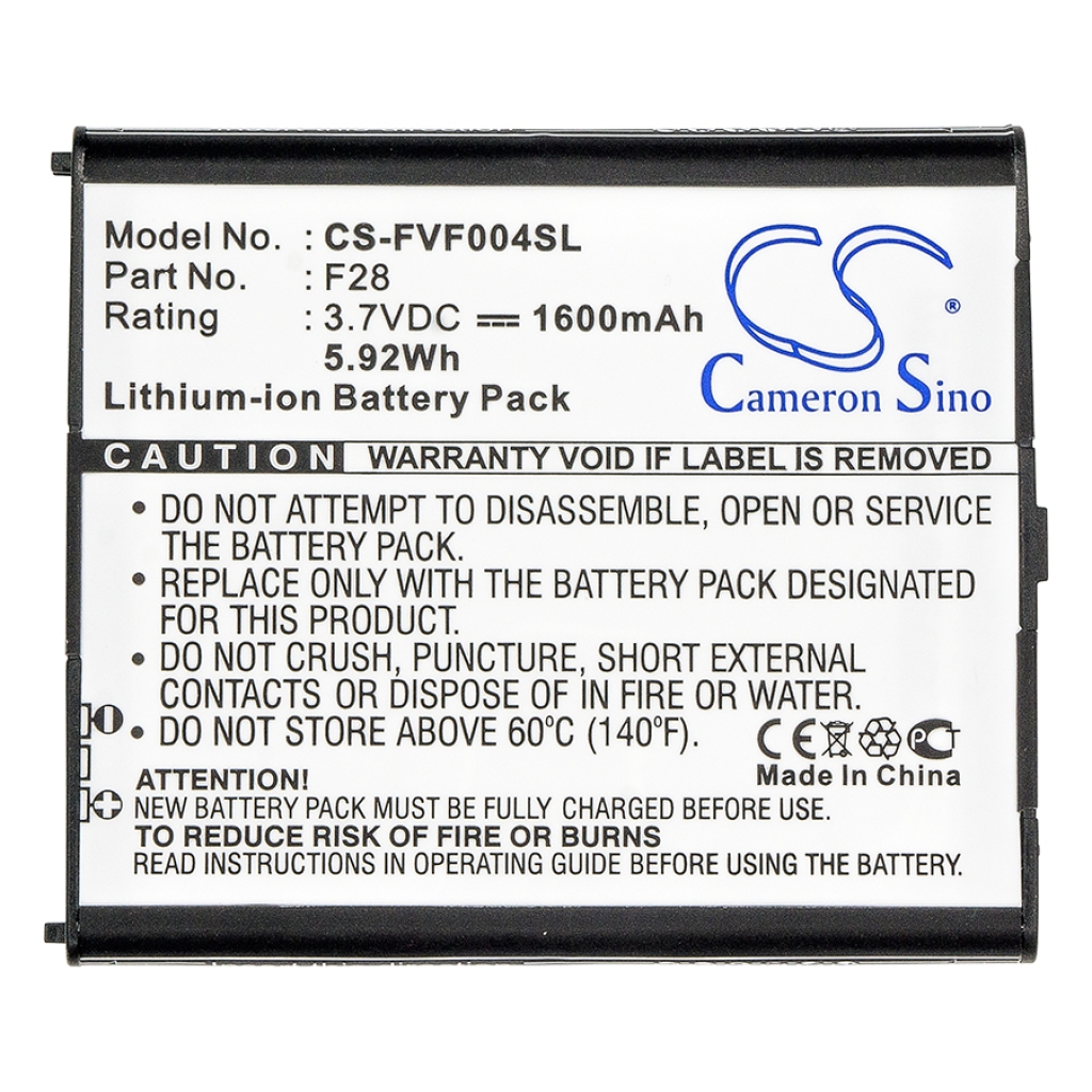 Batérie pre mobilné telefóny Fujitsu CS-FVF004SL