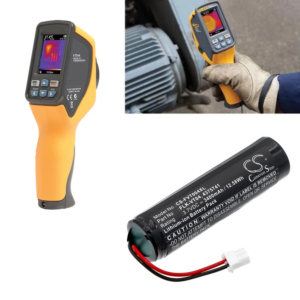 Priemyselné batérie Fluke CS-FVT004XL