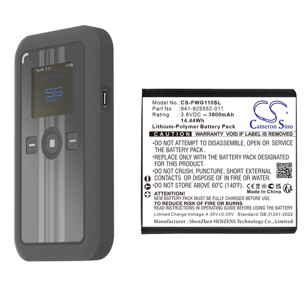 Franklin wireless Jexstream CS-FWG110SL
