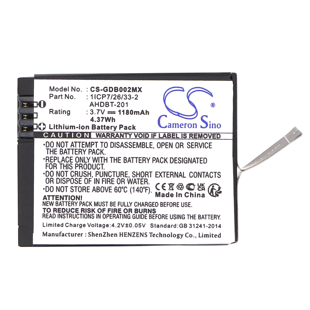 Battery Replaces AHDBT-201