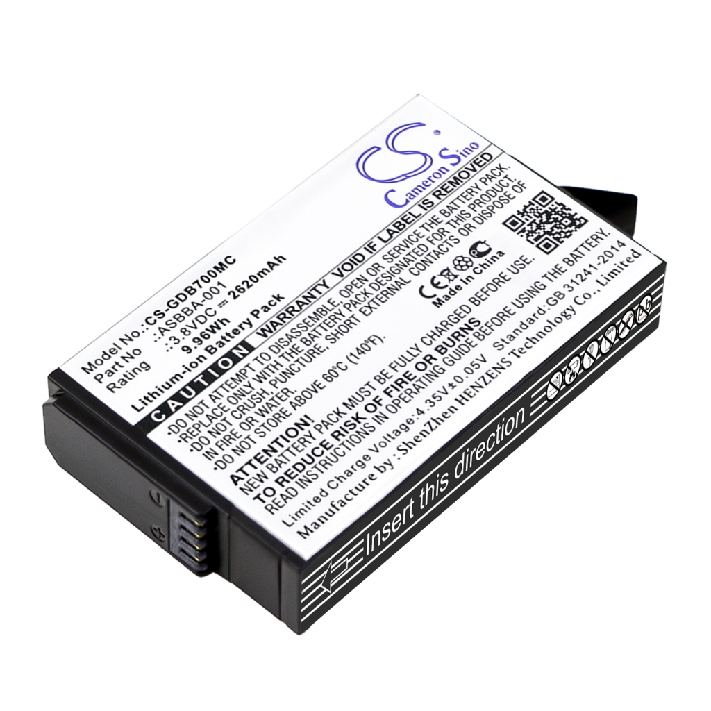 Batéria fotoaparátu GoPro CS-GDB700MC