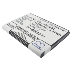 Kompatibilní náhrada baterie za Garmin 010-10987-03,361-00033-00,361-00033-01