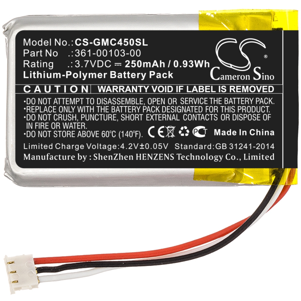 Batéria pre domáce bezpečnostné kamery Garmin CS-GMC450SL
