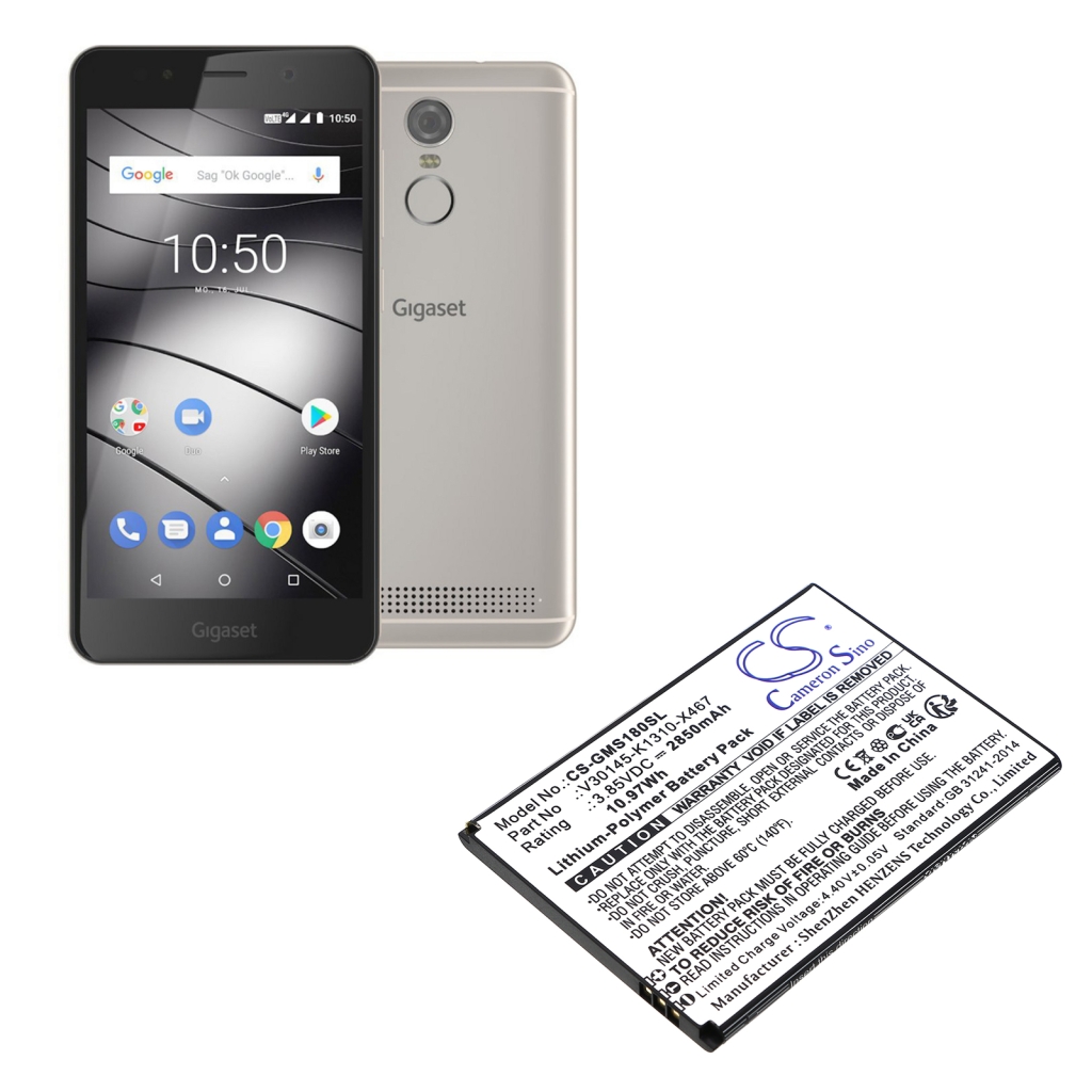 Batérie pre mobilné telefóny Gigaset CS-GMS180SL