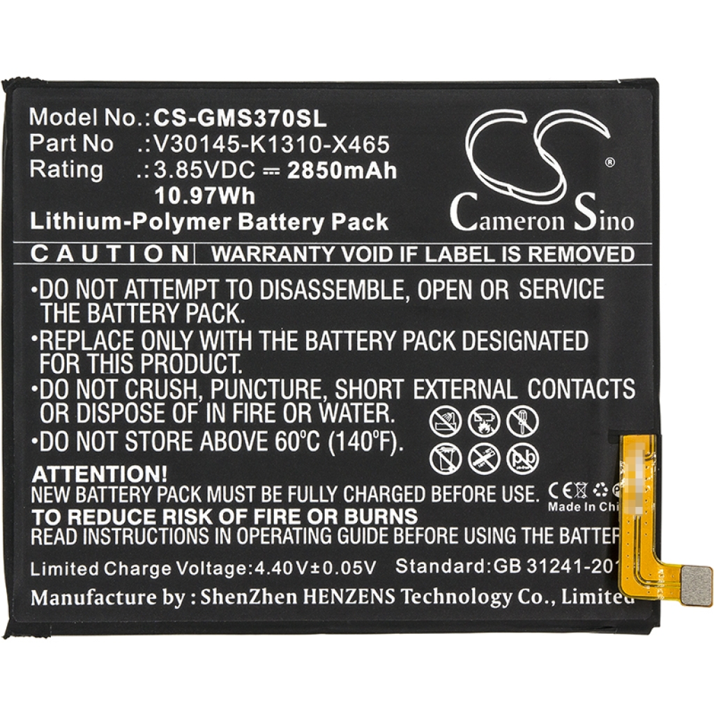 Batérie pre mobilné telefóny Gigaset CS-GMS370SL