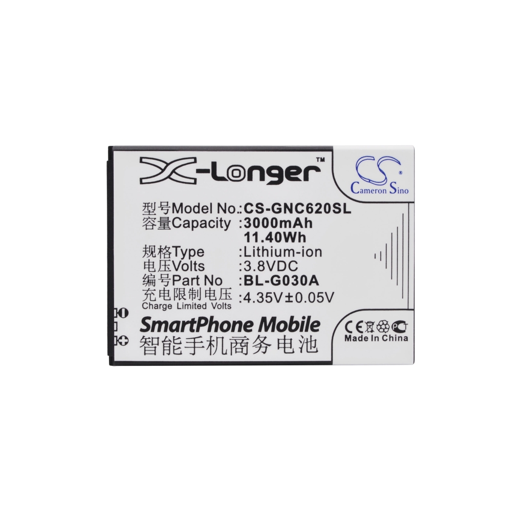 Batérie pre mobilné telefóny GIONEE CS-GNC620SL