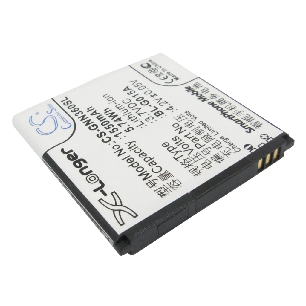 Baterie kompatibilní s GIONEE CS-GNN360SL