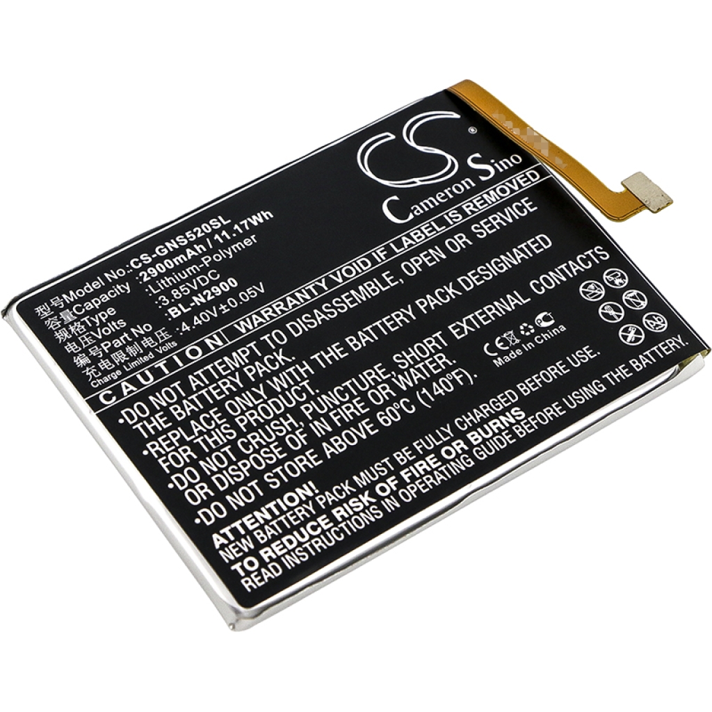 Batérie pre mobilné telefóny GIONEE CS-GNS520SL